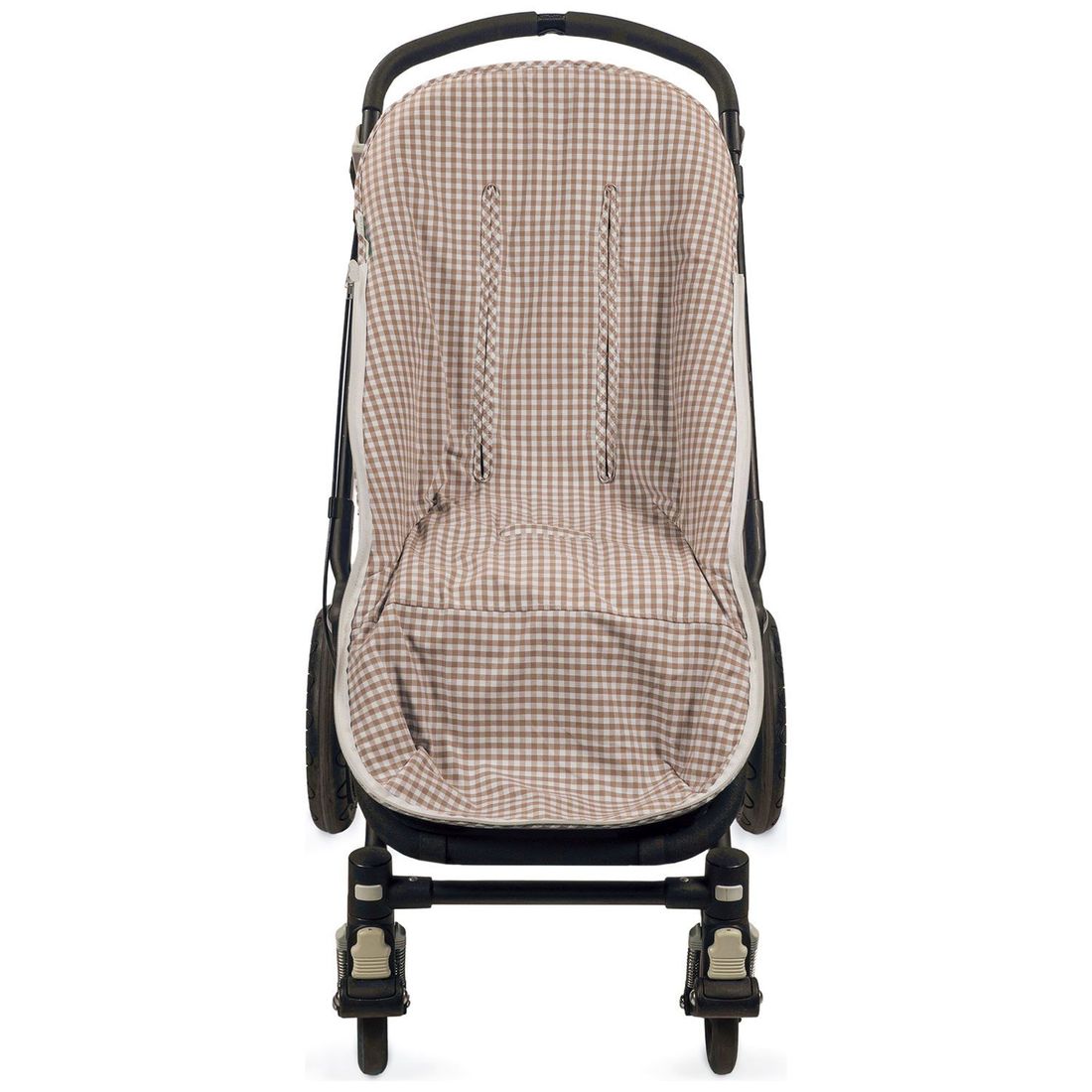 Chancelière mi-saison Praliné Vichy Rayures Moka TOG 2,5 (Walking Mum) - Image 3