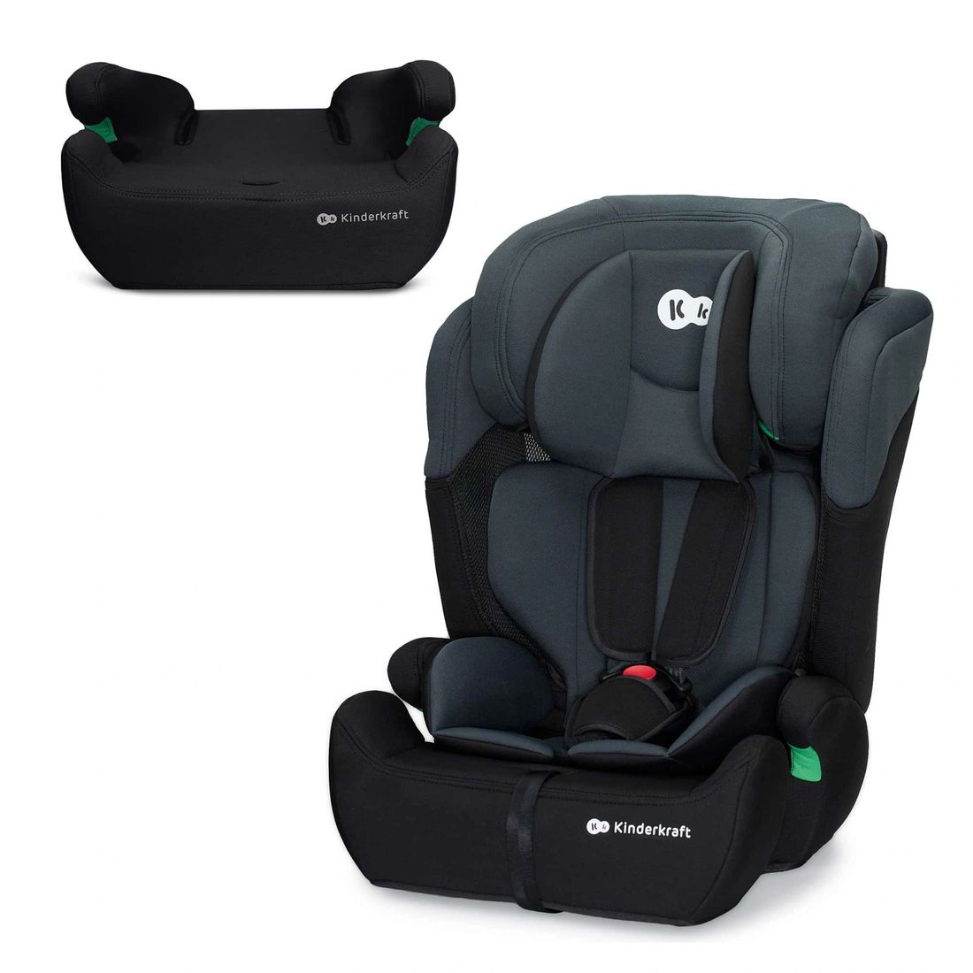 Siège auto COMFORT UP i-Size noir (Kinderkraft) - Couverture
