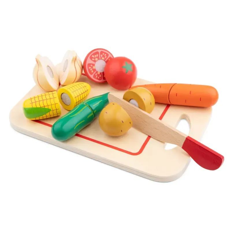 Légumes en bois à découper (New Classic Toys) - Couverture