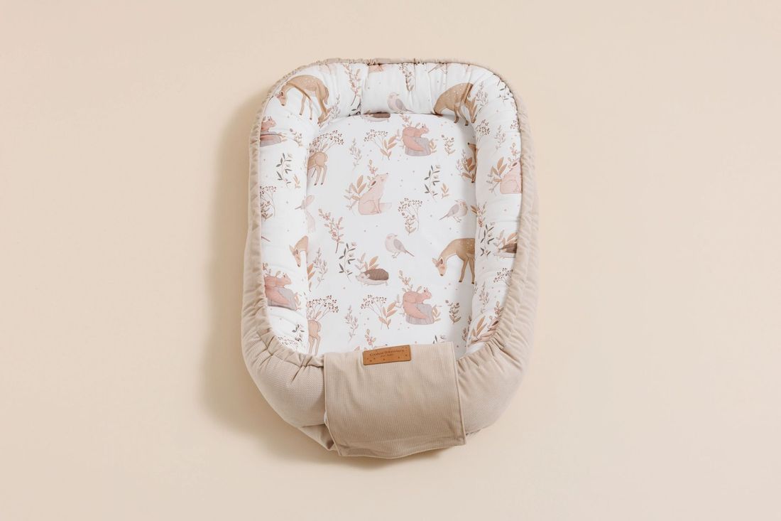 - Réducteur de Lit - Forest Friends - Blanc (Mon Lit Cabane) - Couverture