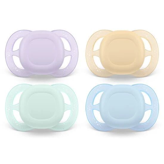 Lot de 2 sucettes ultra start couleurs (Philips Avent) - Couverture