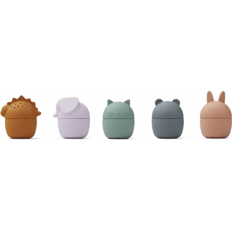 Lot de 5 jouets de bain Gaby Multi mix (Liewood) - Image 5