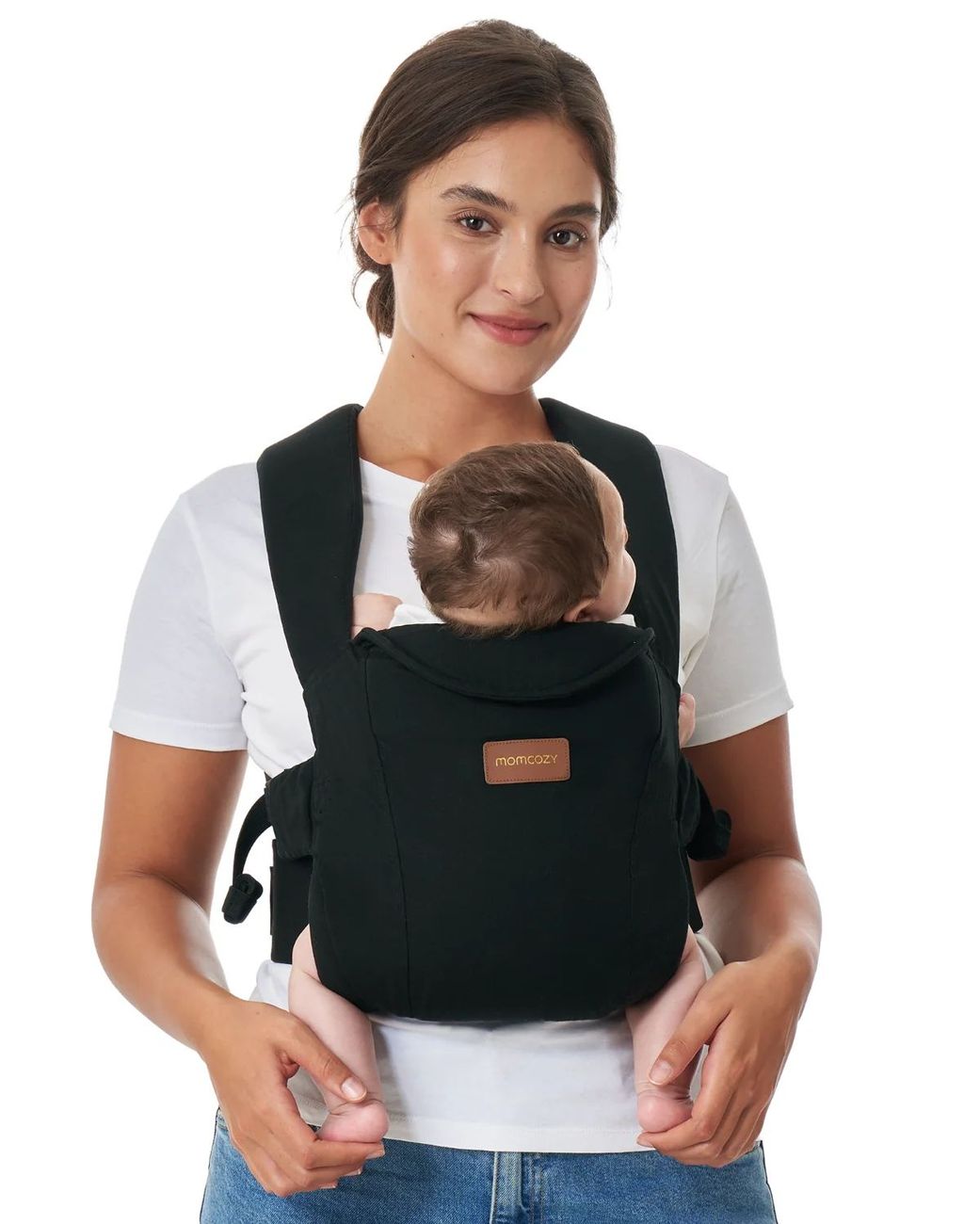 Porte-bébé nouveau-né Momcozy WeeSnug (0–3 mois) (Momcozy) - Image 1