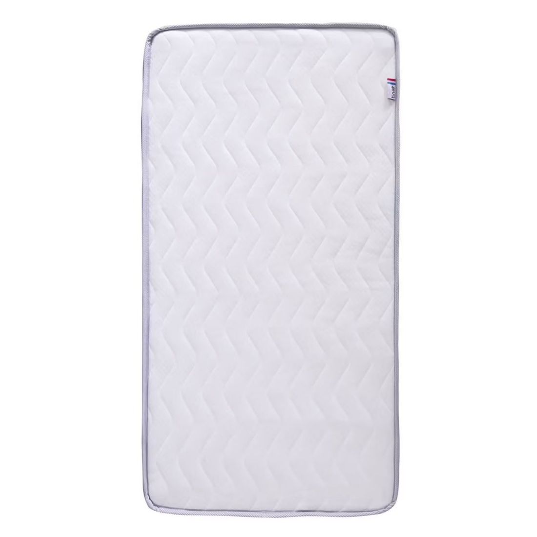 Matelas Bébé Climatisé Sans Traitement - 2 Faces Ete/hiver Blanc (Tinéo) - Image 3