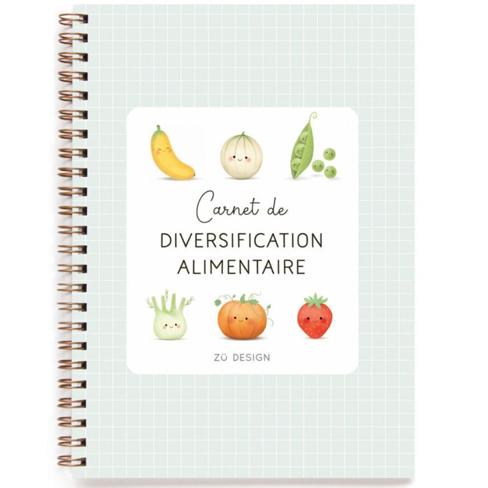 Carnet de diversification alimentaire (Zü) - Couverture