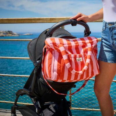 Sac à langer Comme un bonbon Elma Rose Orange (BEBEL) - Image 1