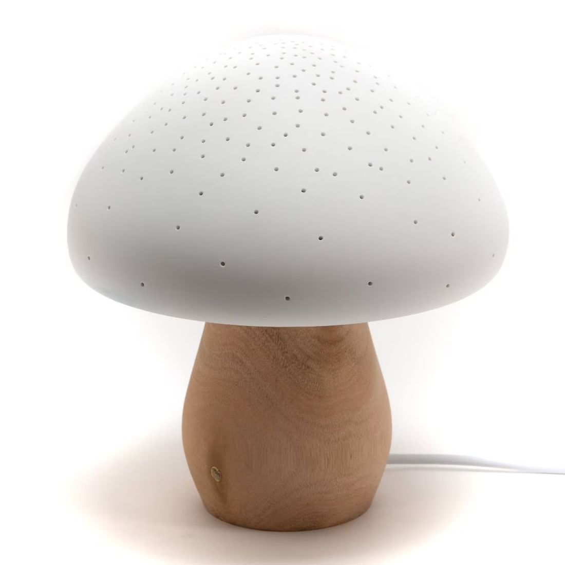 Lampe Champignon He En Porcelaine 2, Blanc (Amadeus Les Petits) - Image 2