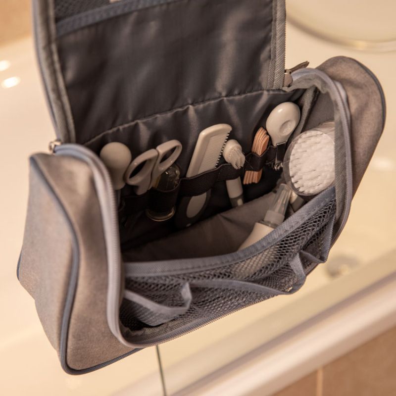 Trousse de soin luxe grise (15 pièces) (Bo Jungle) - Image 5