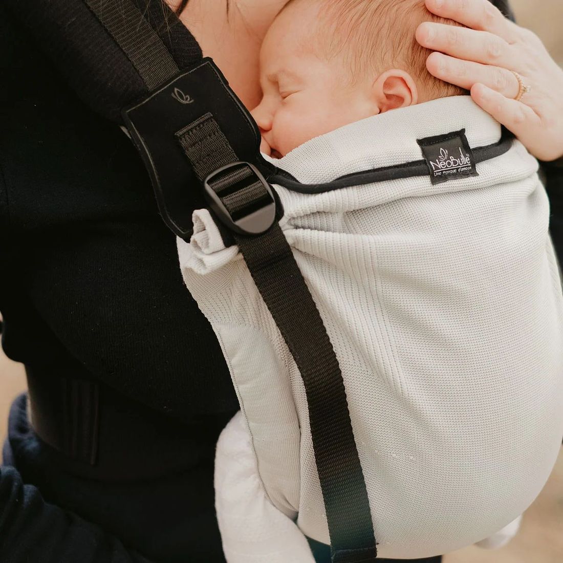 My Néo, Porte bébé physiologique, Gris (Neobulle) - Image 4