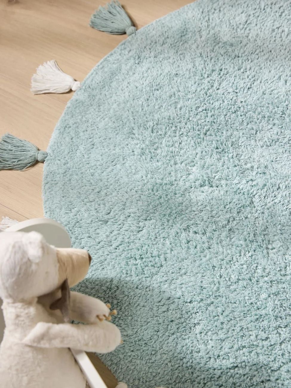 Tapis lavables pour enfants menthe d 100 rond (Benuta) - Image 2