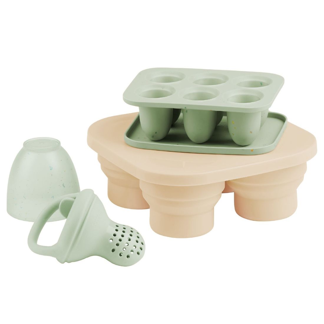 Set grignoteuse et moules en silicone (Babymoov) - Couverture