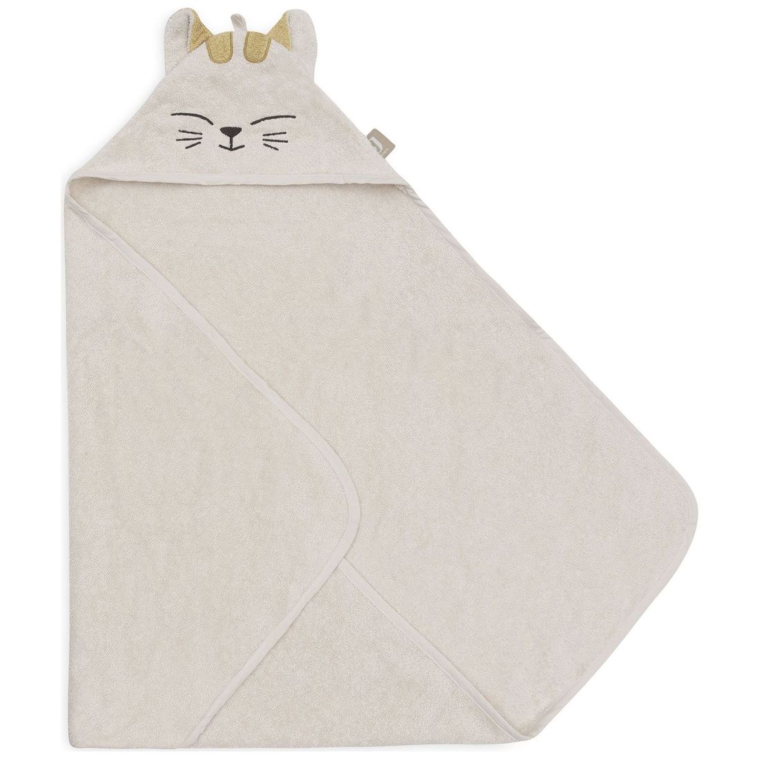 Cape de bain en éponge Charlie (75 x 75 cm) (Jollein) - Image 4
