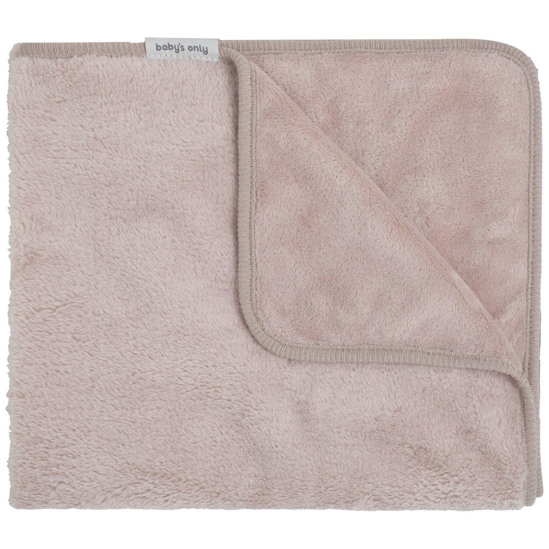 Couverture polaire Cozy Vieux rose (65 x 75 cm) (Baby's Only) - Couverture