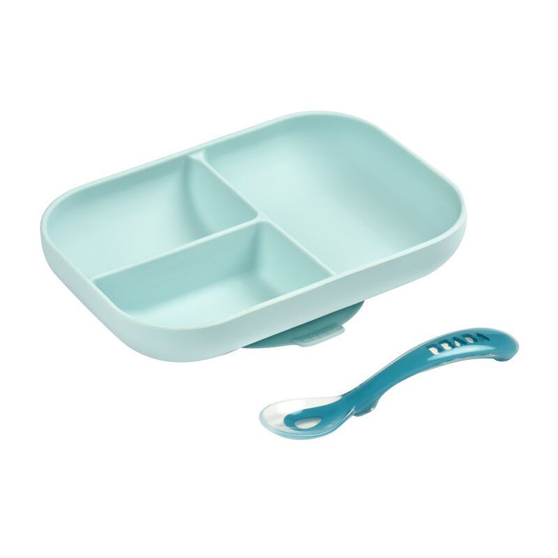 Set repas silicone (Béaba) - Image 1