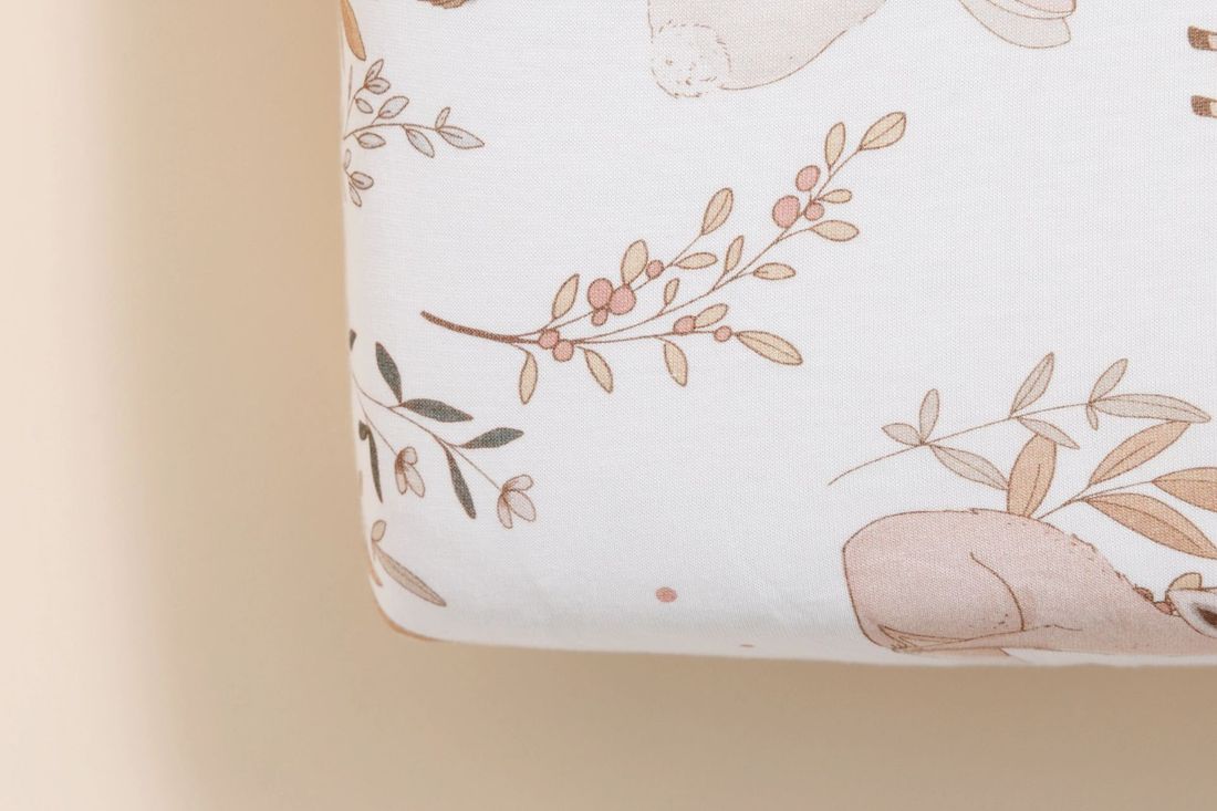 - Drap Housse Forest Friends - Blanc (Mon Lit Cabane) - Image 3