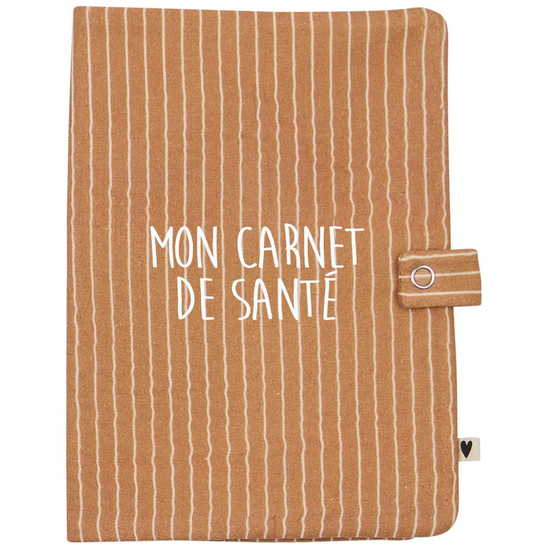 Protège carnet de santé Rayures Fines (personnalisable) (Atelier Wagram) - Image 5