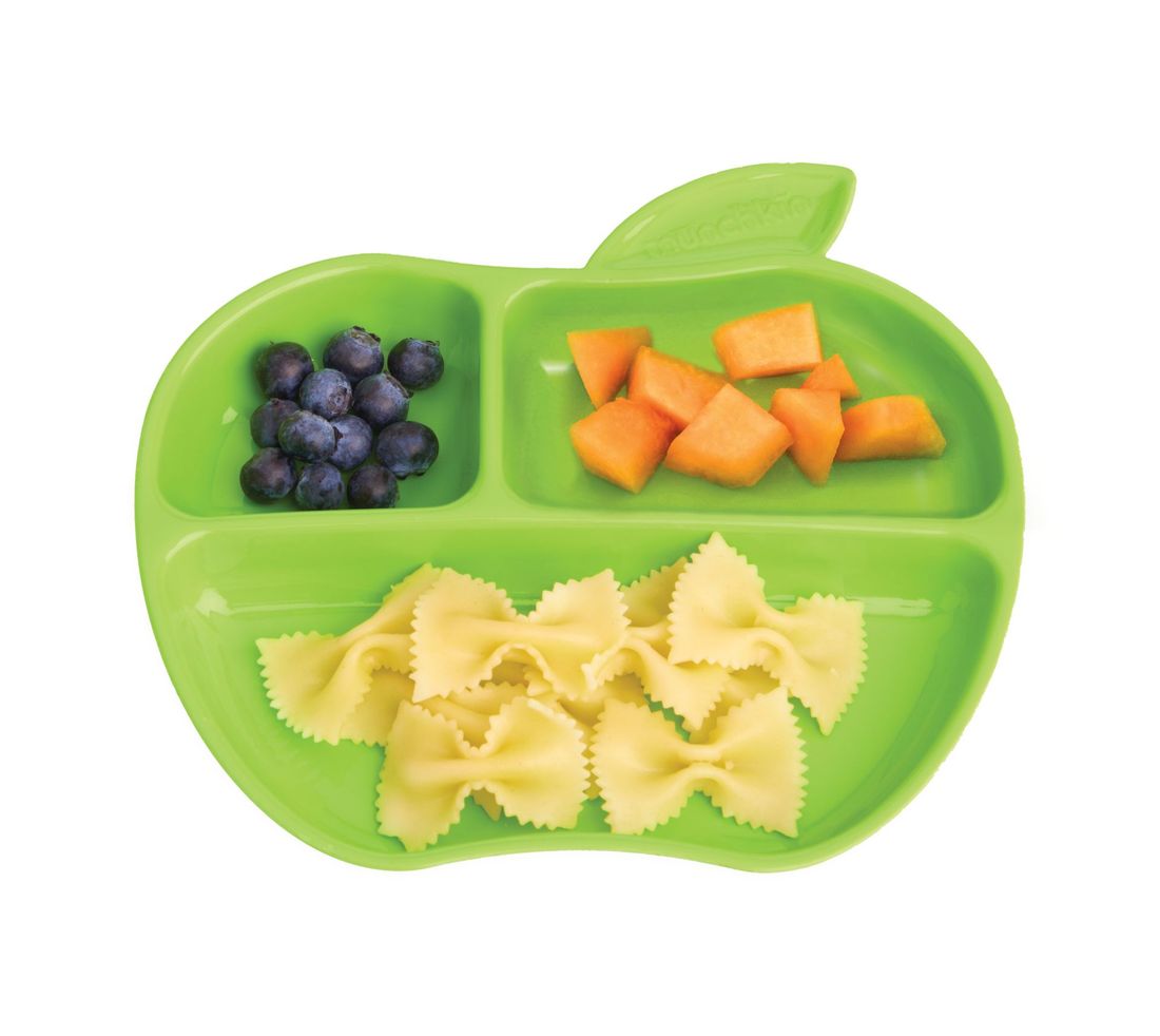 Lot 3 assiettes Petite Pomme (MUNCHKIN) - Image 1