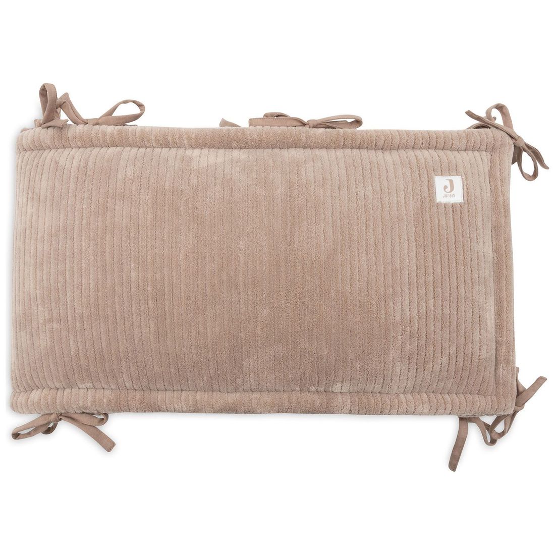 Tour de lit Cloudy Rib Milky Coffee (pour lits 60 x 120 ou 70 x 140 cm) (Jollein) - Image 3