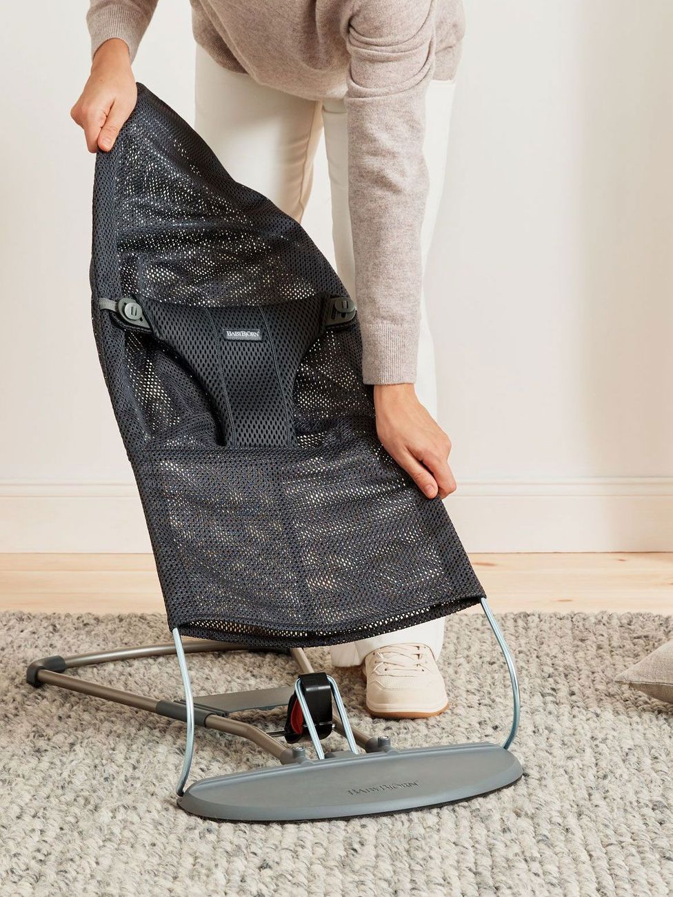 Transat Bliss - Anthracite / Mesh / Gris foncé (BabyBjörn) - Image 8