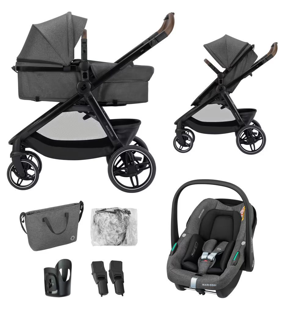 Maxi-Cosi Zelia S Trio² - Poussette - Dark Grey (Maxi-Cosi) - Couverture