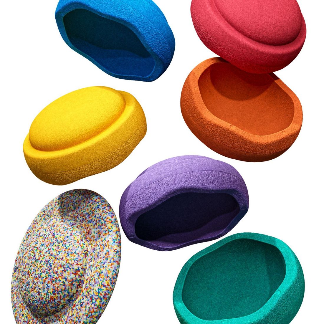Jeu de motricité Stapelstein Rainbow Set classic (Stapelstein) - Image 7
