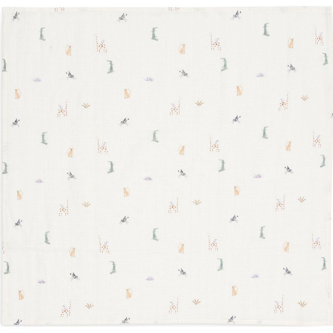 Lot de 3 langes en coton Jungle Jambo (70 x 70 cm) (Jollein) - Image 6