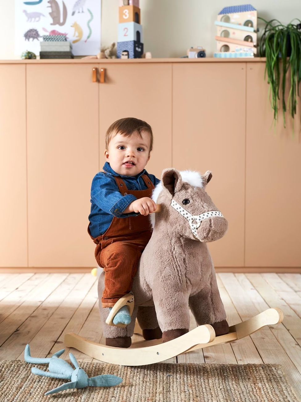 Cheval à bascule FSC® sans coloris 4 (Vertbaudet) - Image 1