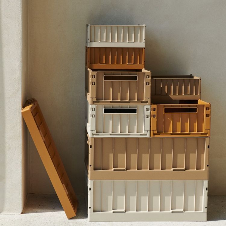 Lot de 2 caisses de rangement Weston M Sandy (Liewood) - Image 2