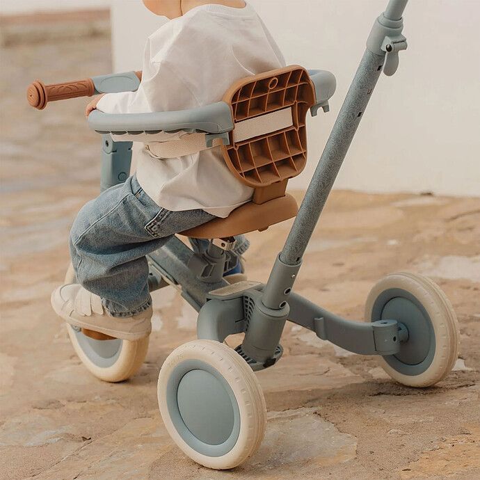 Tricycle 4-en-1 - Safari Dreams Blue (Little Dutch) - Image 5