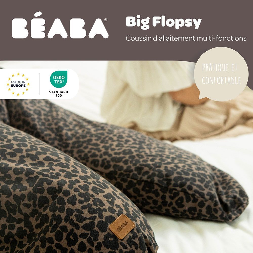 Coussin d'allaitement Big Flopsy™ jersey de coton (Béaba) - Image 2