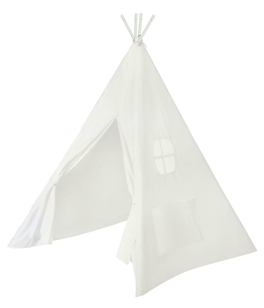 Tente De Jeu Indienne Tipi + Sac De Transport Blanc Cassé / Beige (Roba) - Image 1