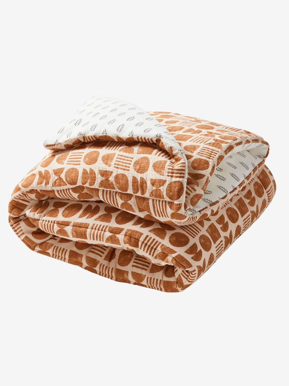 Tapis de sol / Fond de parc ETHNIC beige imprimé (Vertbaudet) - Image 1