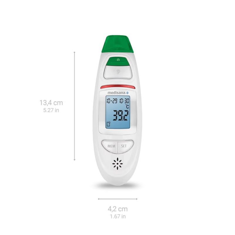 Thermomètre infrarouge connect blanc (Medisana) - Image 3