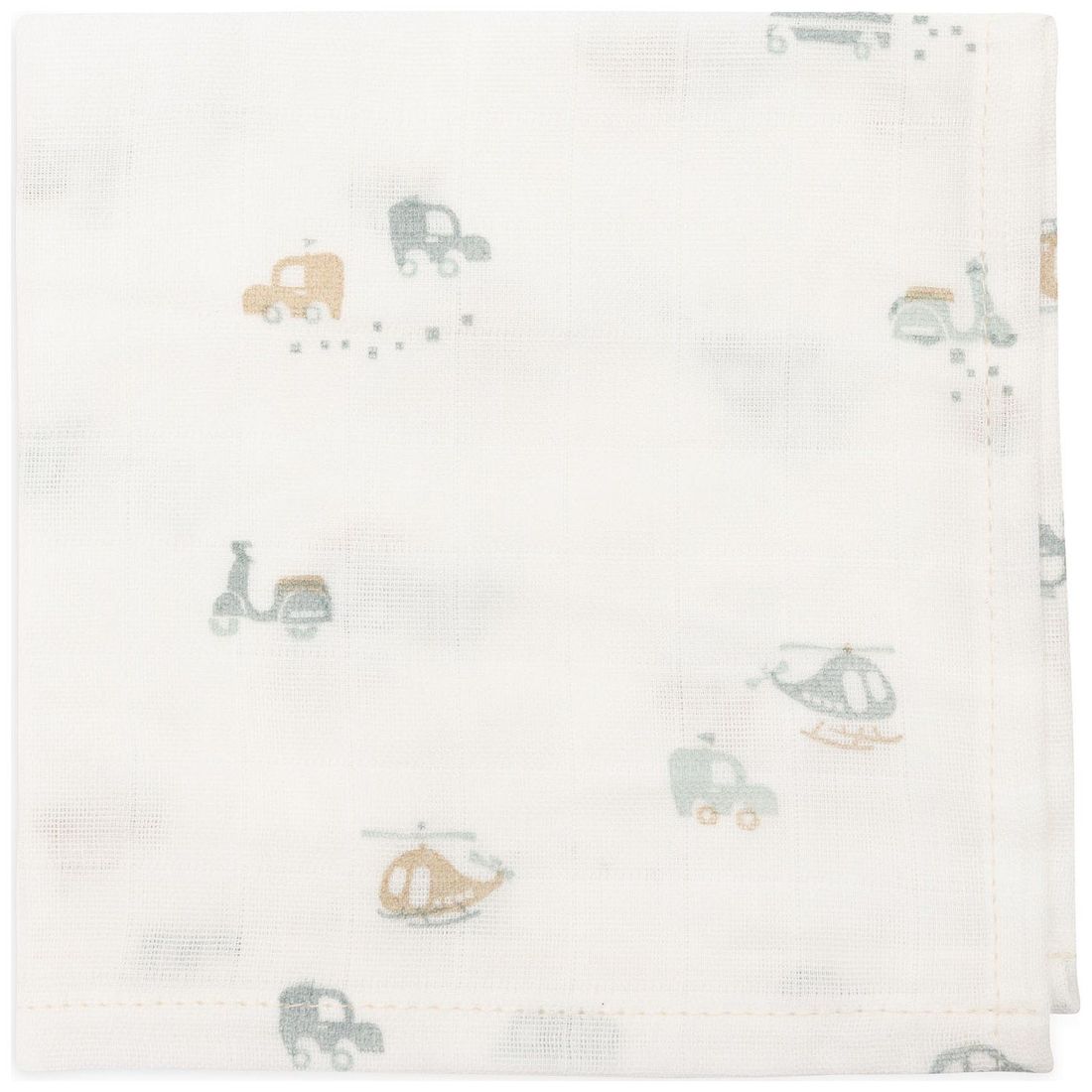 Lot de 3 mini langes en gaze de coton On the Go (31 x 31 cm) (Jollein) - Image 7