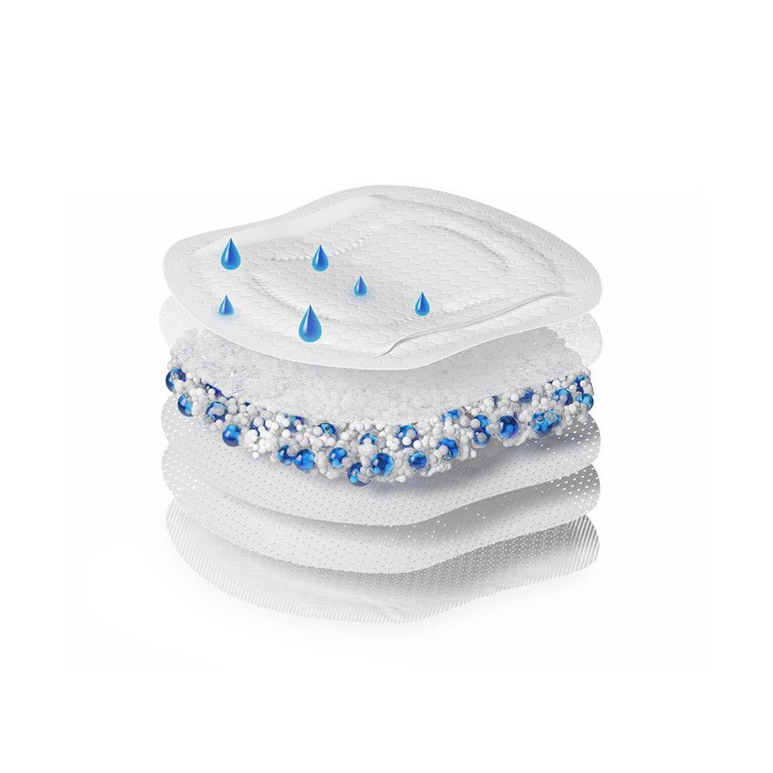 Boite de 30 coussinets d'allaitement ultra-respirants - Jetables - Blanc (Medela) - Image 1