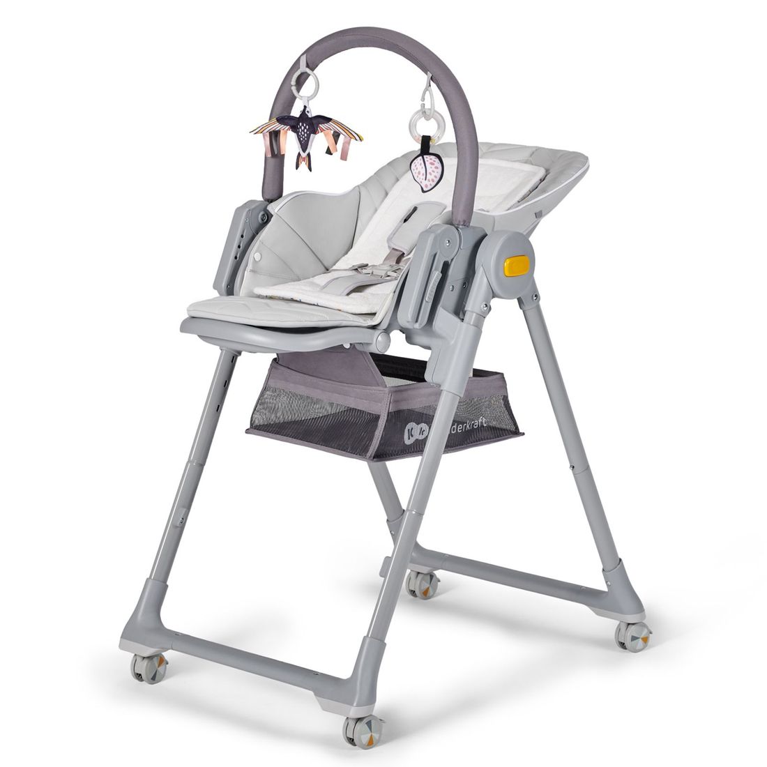 Chaise haute LASTREE gris (Kinderkraft) - Image 5
