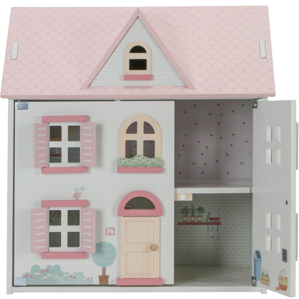 Maison de poupée moyenne en bois (Little Dutch) - Image 4