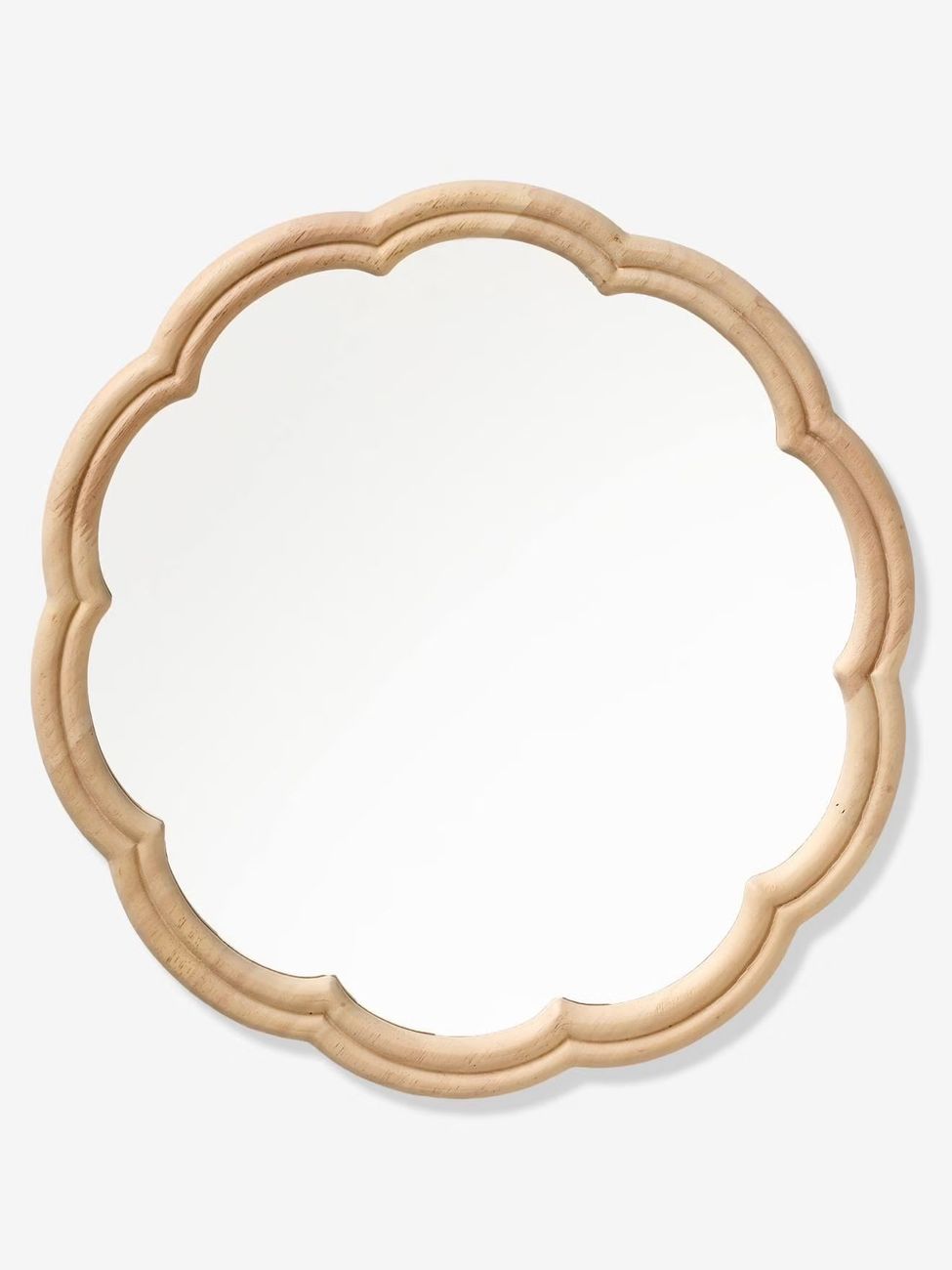 Miroir rond FESTON beige (Vertbaudet) - Image 2