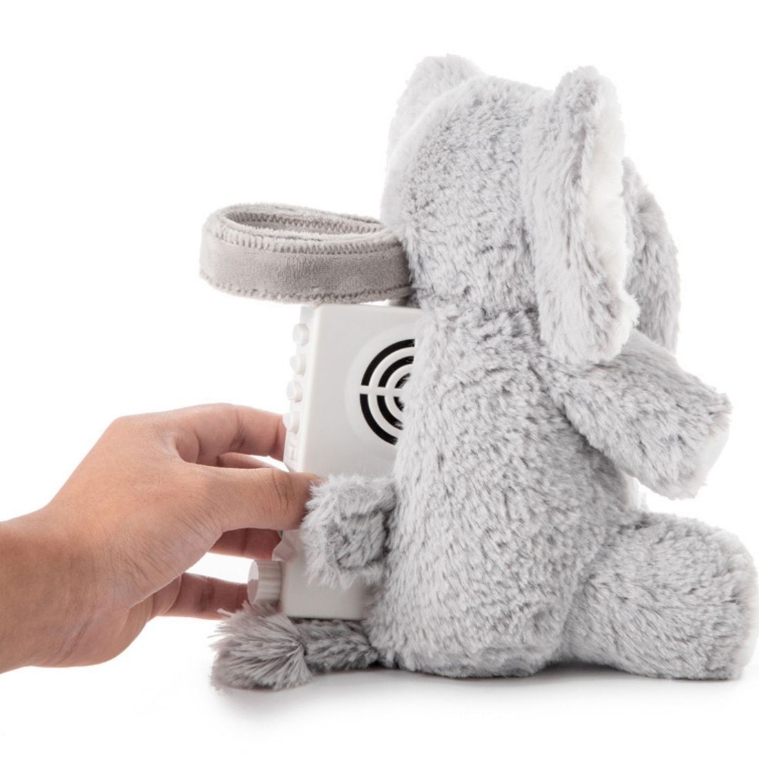 Peluche bruit blanc Elliot Elephant On the Go (21,5 cm) (Cloud B) - Image 8