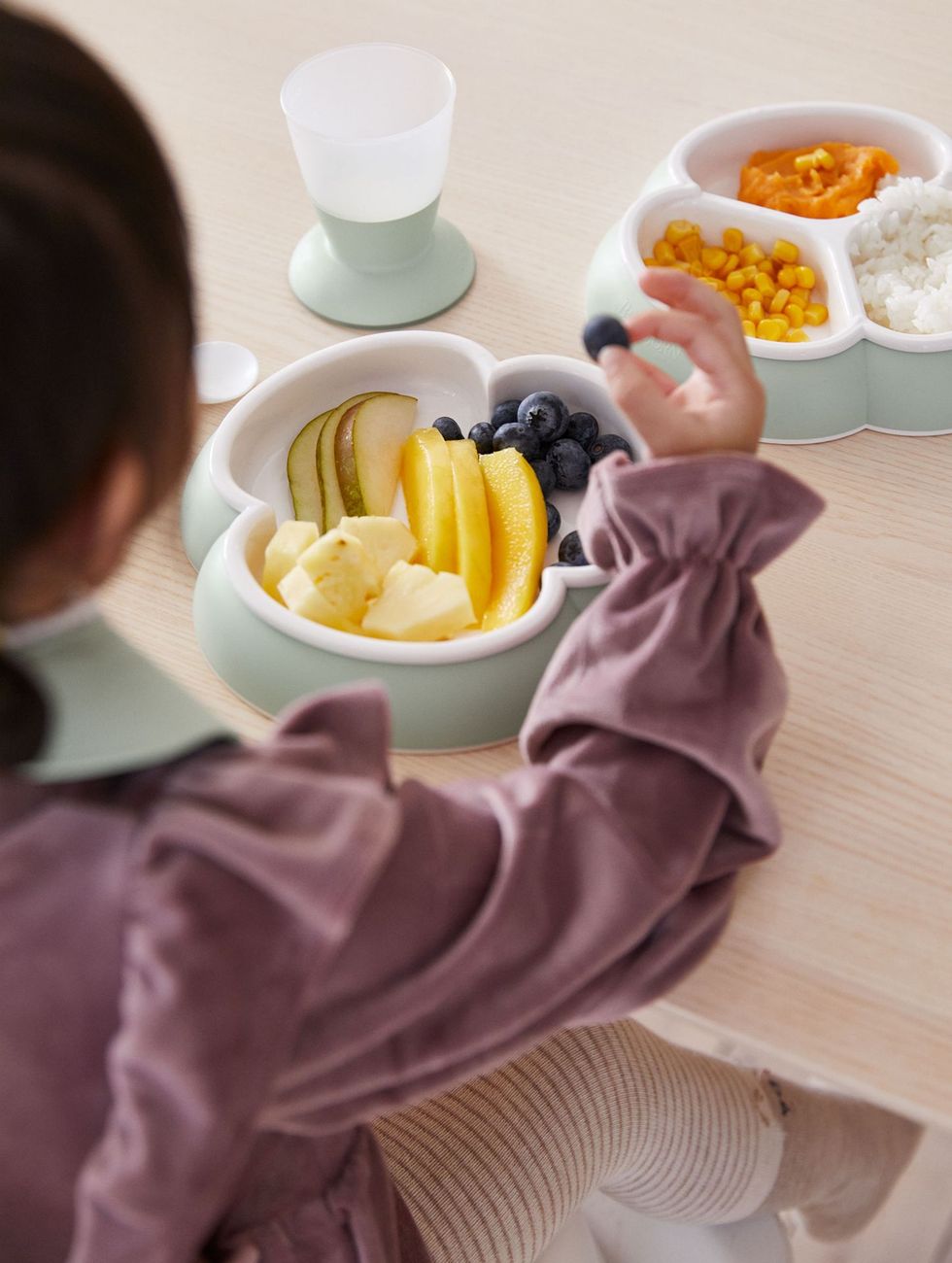 Ensemble repas, 8 pièces - Vert pastel (BabyBjörn) - Image 6