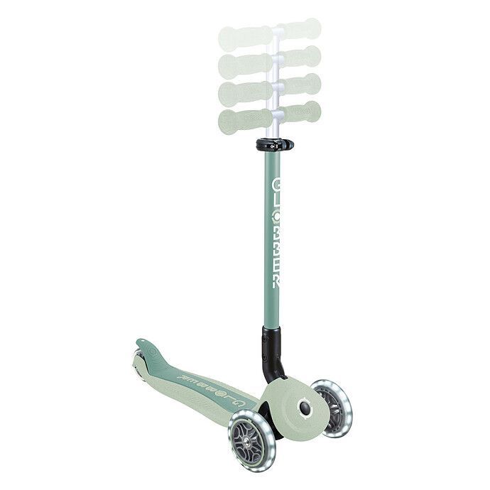 Trottinette Evolutive Go Up Active Lights Ecologic - Pistache (Globber) - Image 8
