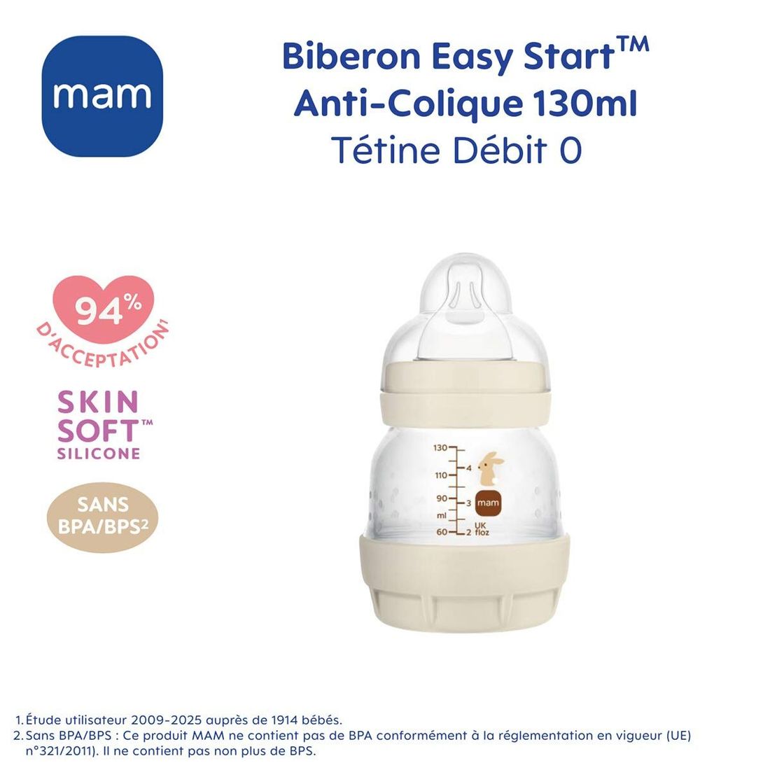 Biberon Easy Start (Mam) - Image 4