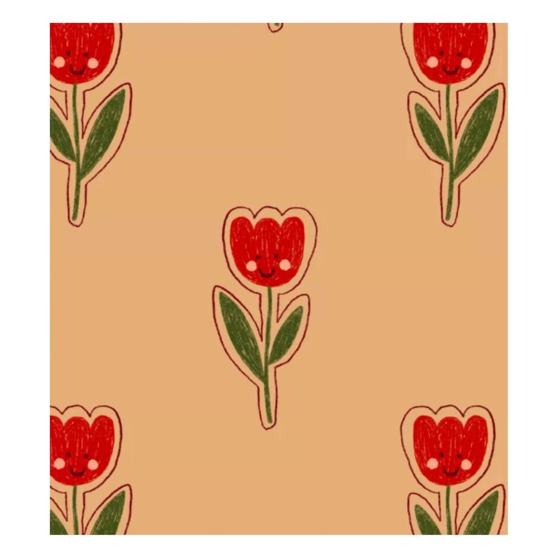 Season Paper - Papier Peint Tulipe Joyeuse (Season Paper) - Image 2