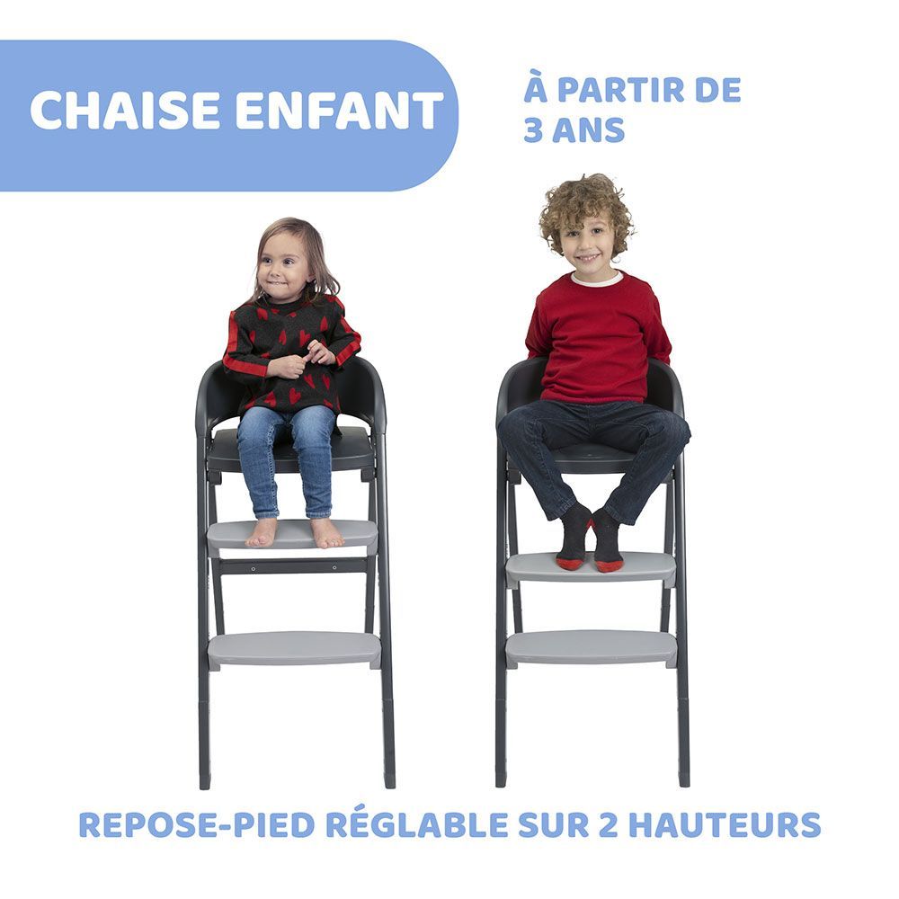 Chaise haute Crescendo Up (Chicco) - Image 3