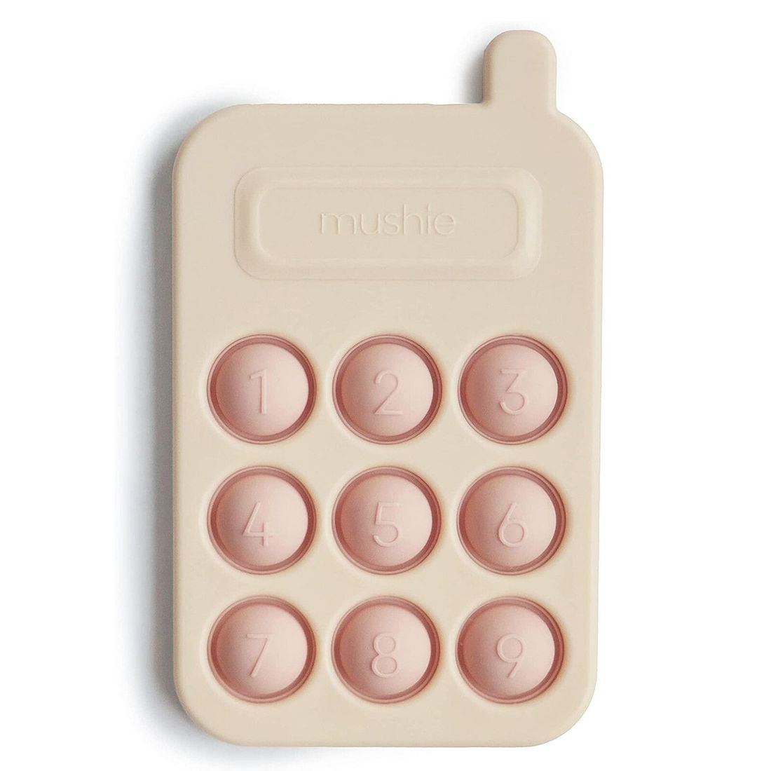 Jouet à Presser Téléphone - Blush (Mushie) - Image 1