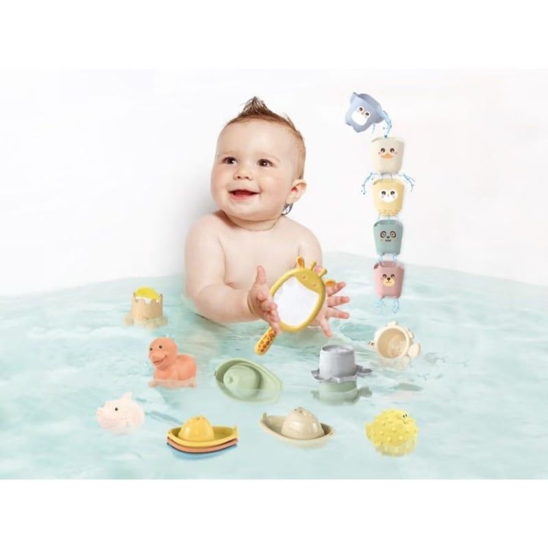 Jouets de bain 5en1 - animaux du zoo elineli (EliNeli) - Image 2
