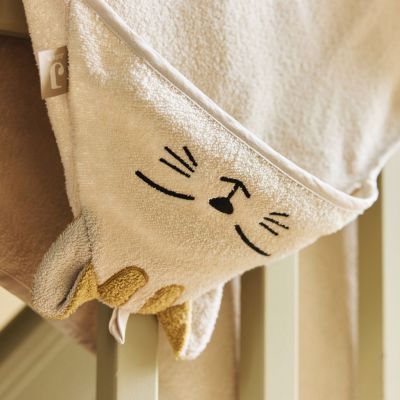 Cape de bain en éponge Charlie (75 x 75 cm) (Jollein) - Image 2