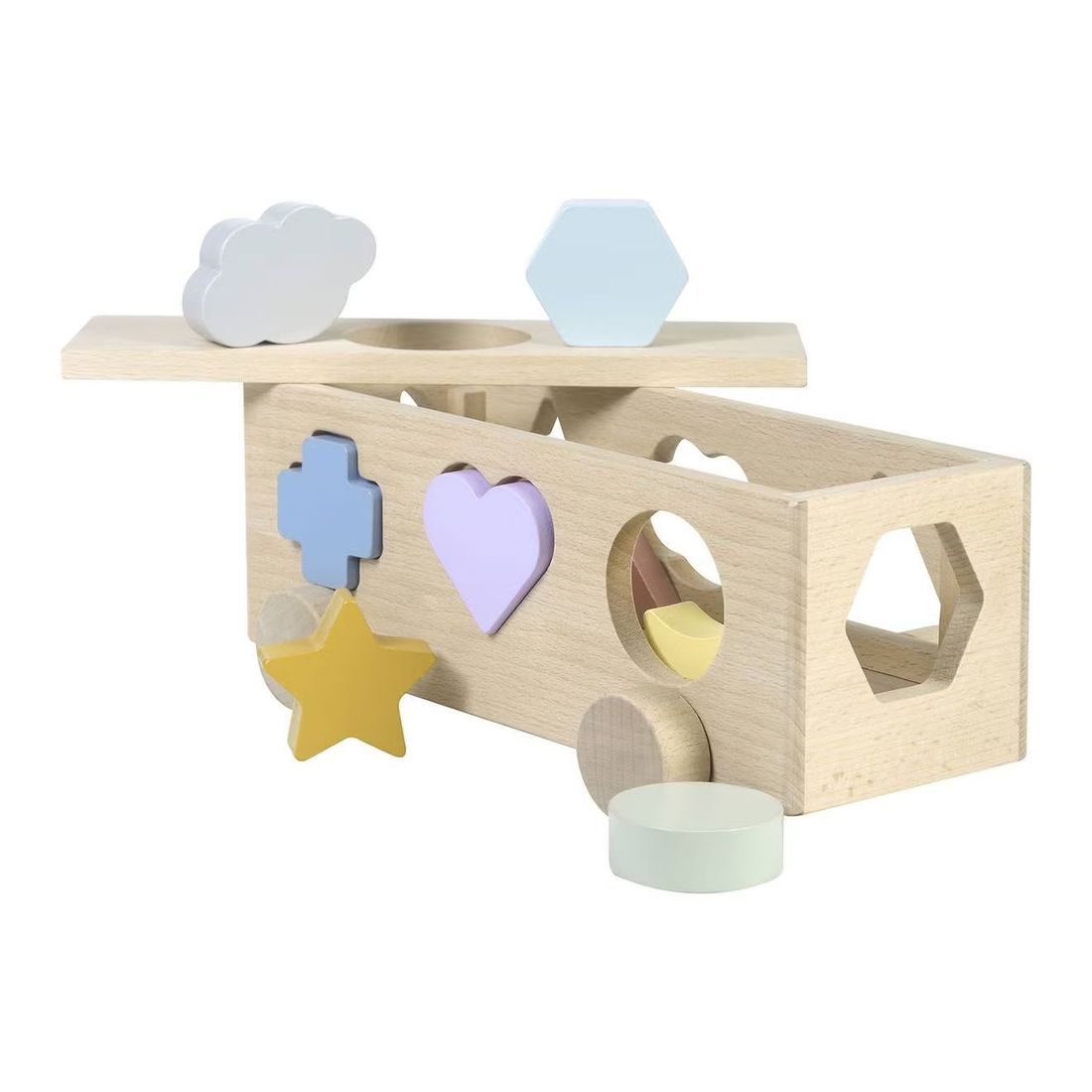 Boîte À Formes Voiture Bois (Kindsgut) - Image 1