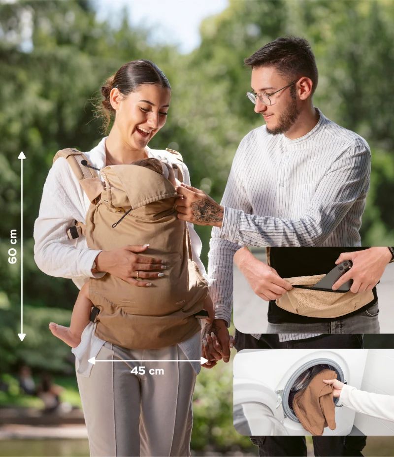 Porte-bébé physiologique, Dès la naissance - Moov & Boost (Babymoov) - Image 4