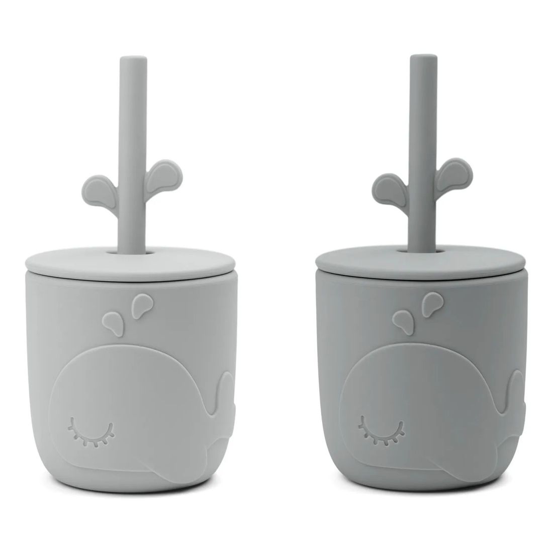 Done by deer - Gobelet et paille Wally - Set de 2 (Done by deer) - Couverture